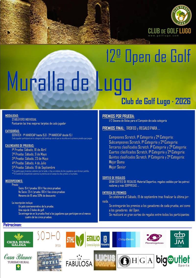12º Open Muralla de Lugo