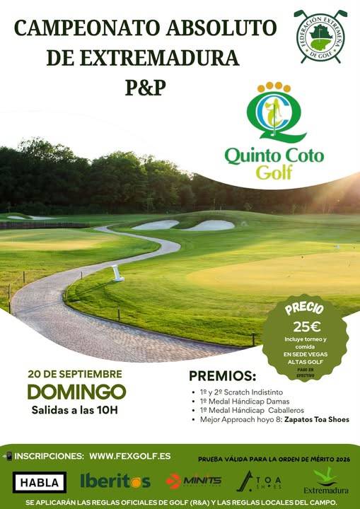 Campeonato Absoluto de Extremadura P&P