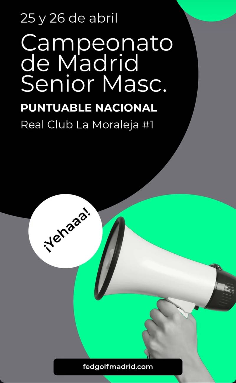 Campeonato de Madrid Senior Masculino Federación Madrileña