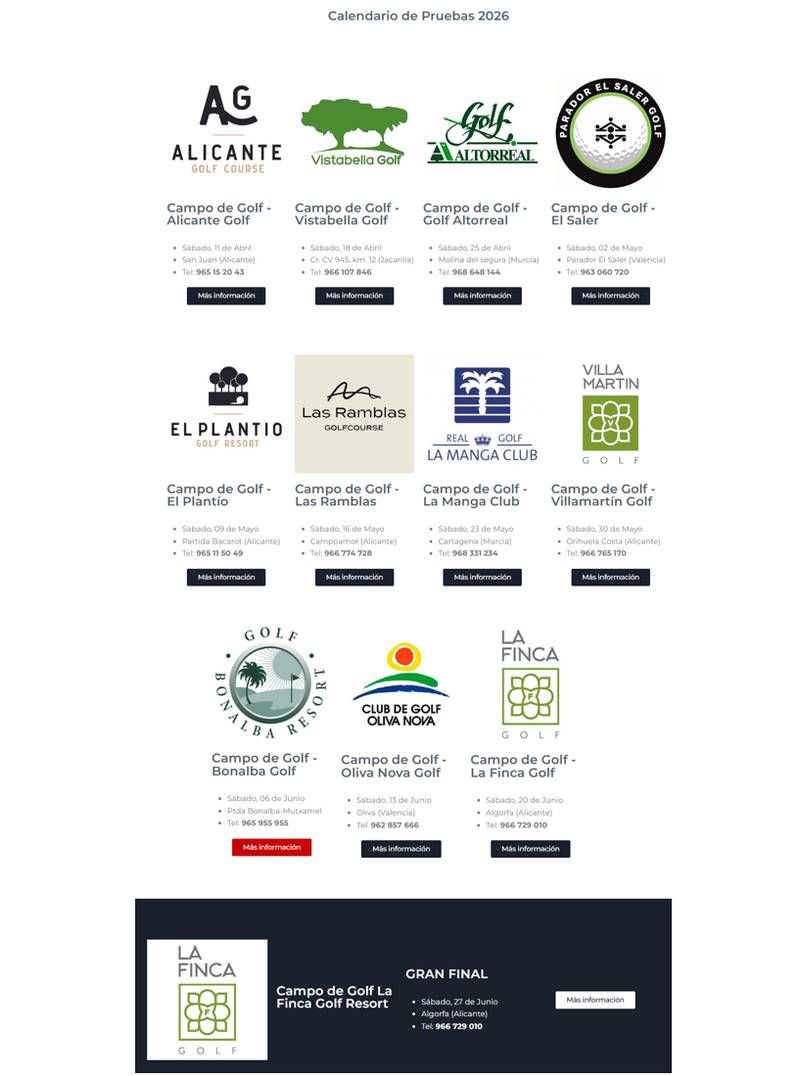 Circuito Grupo Soledad Golf