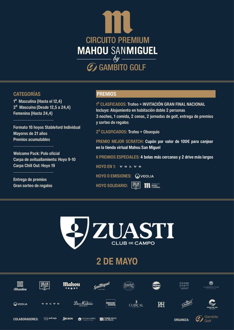 Circuito Premium Mahou San Miguel by Gambito Golf