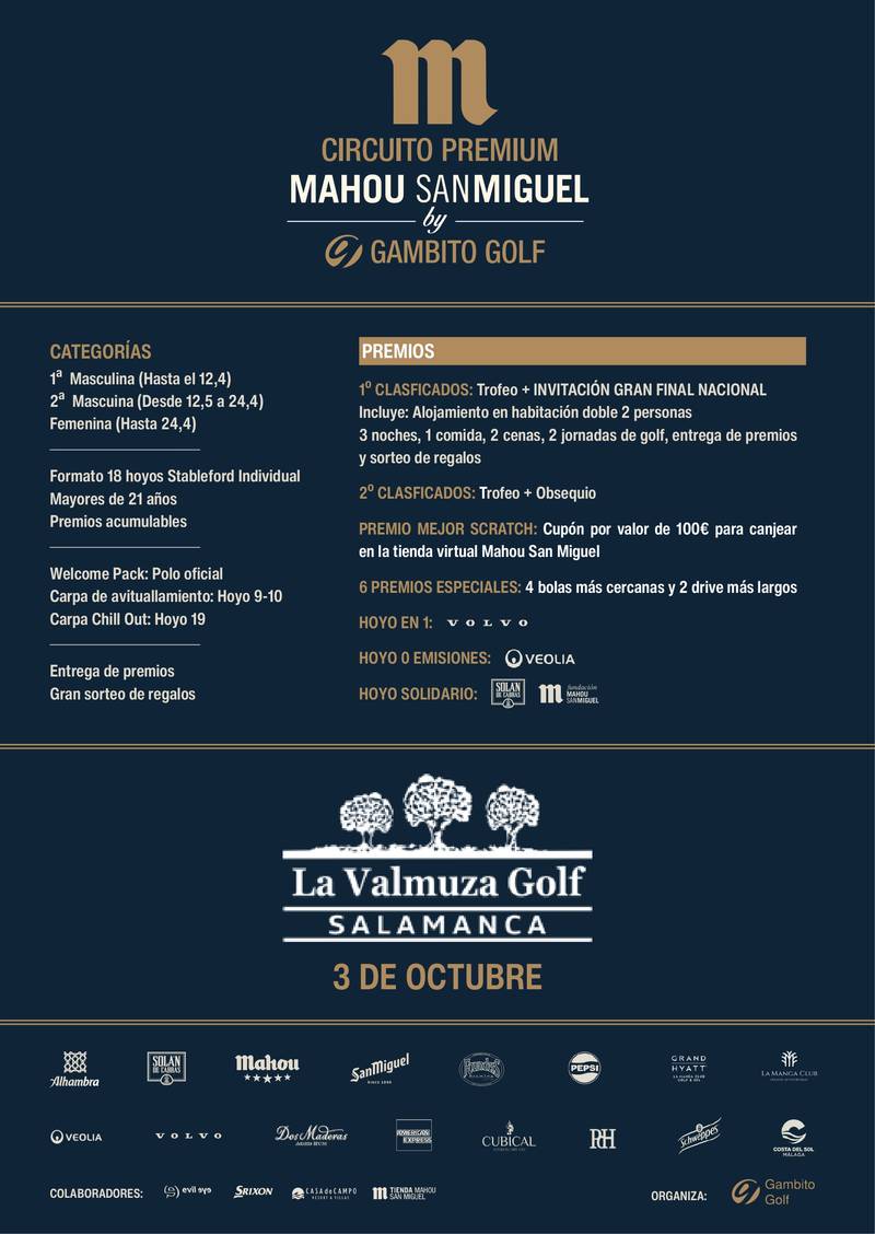 Circuito Premium Mahou San Miguel by Gambito Golf