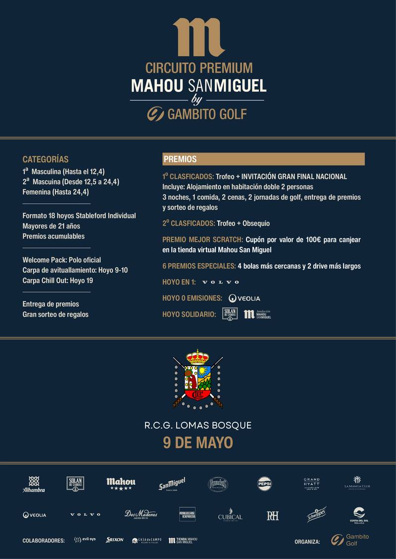 Circuito Premium Mahou San Miguel by Gambito Golf