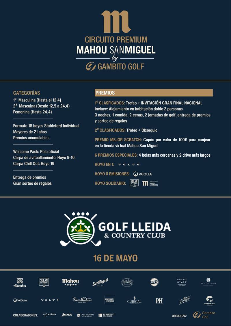 Circuito Premium Mahou San Miguel by Gambito Golf