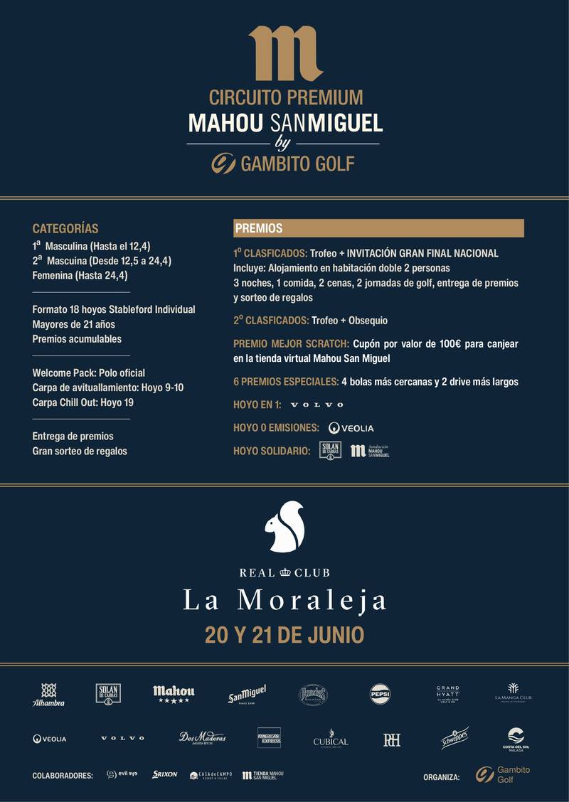 Circuito Premium Mahou San Miguel by Gambito Golf