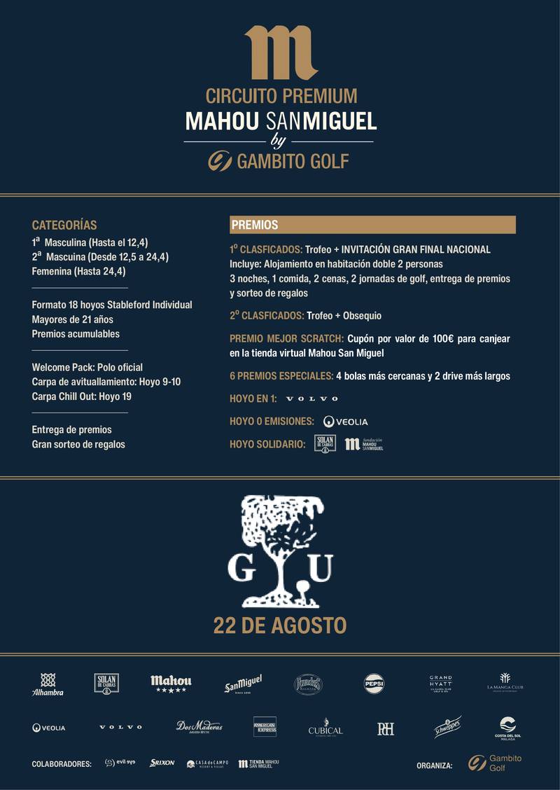 Circuito Premium Mahou San Miguel by Gambito Golf