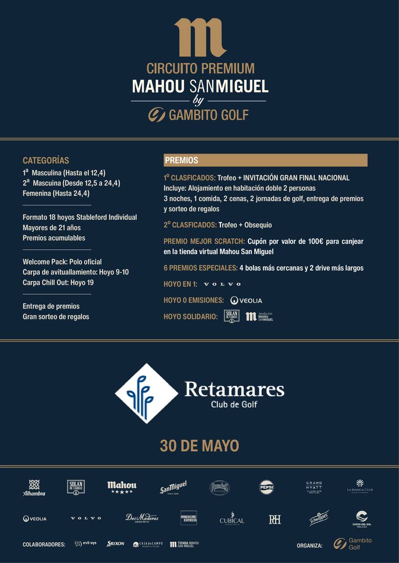 Circuito Premium Mahou San Miguel by Gambito Golf