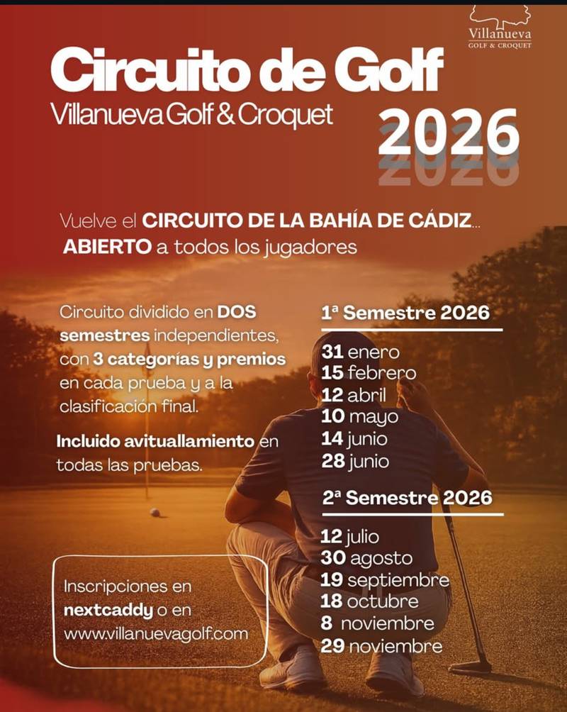 Circuito de Golf 2026