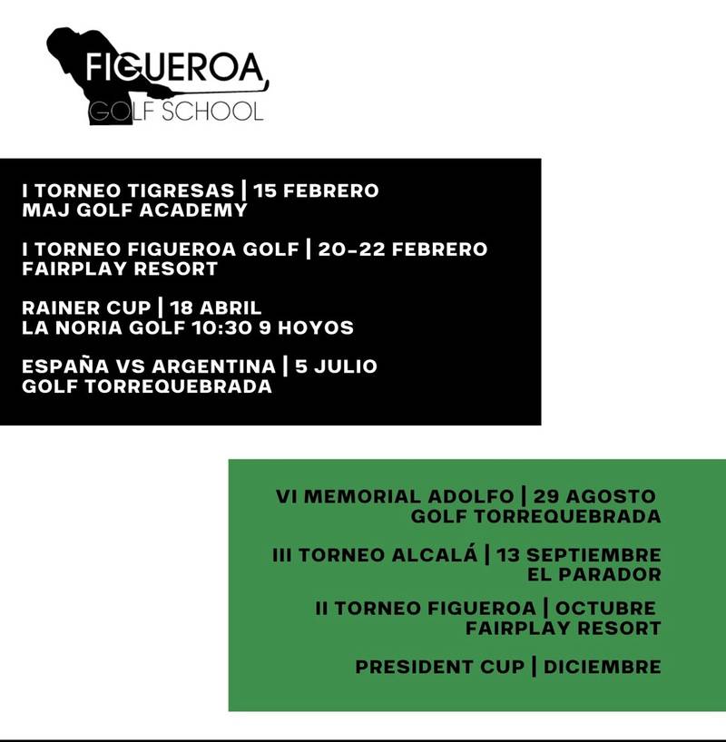 España vs Argentina Figueroa Golf School