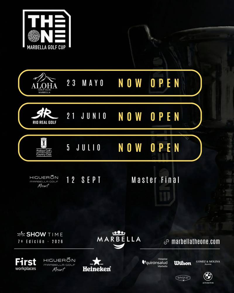 Final Circuito The One Marbella Golf Cup