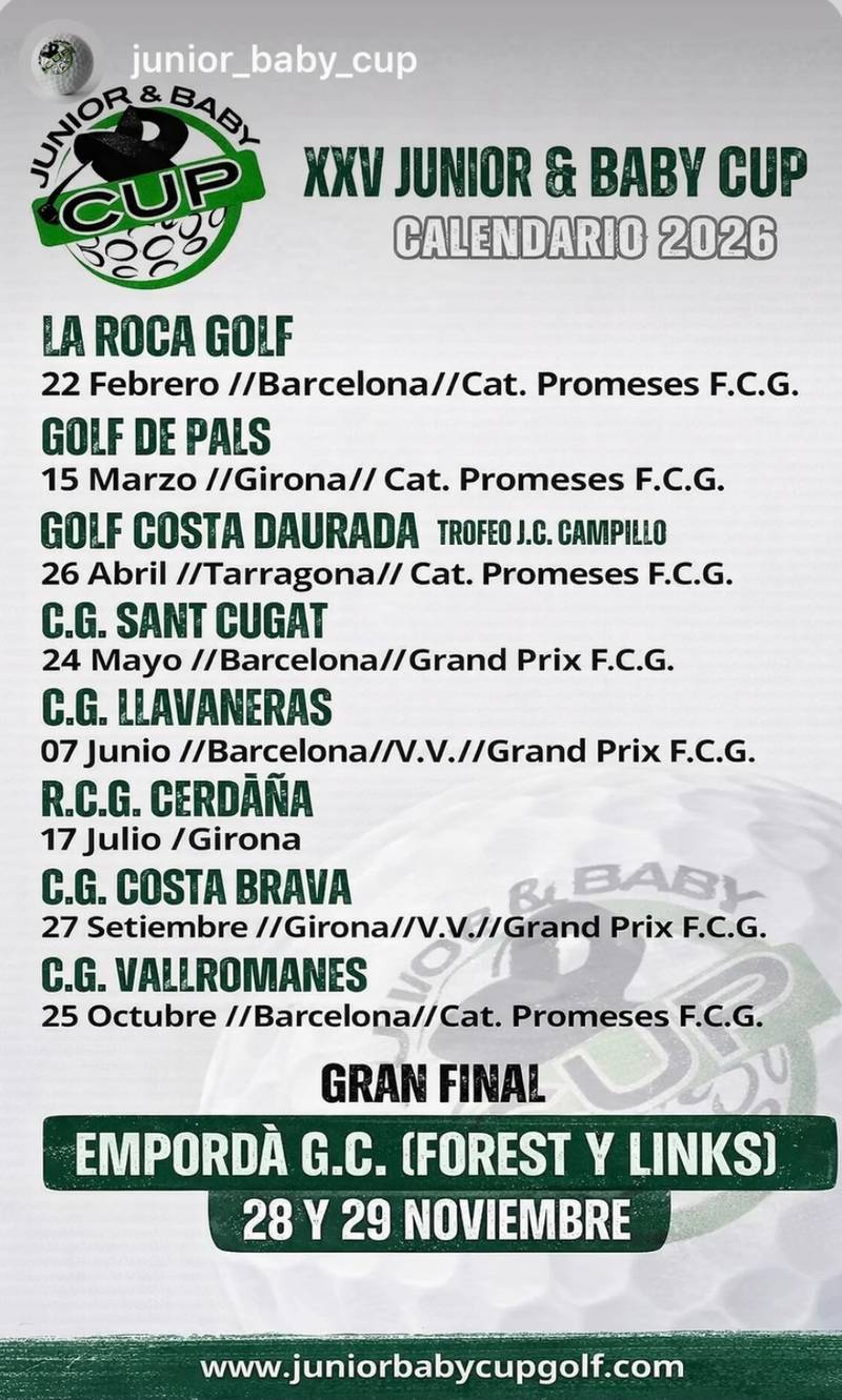 Final XXV Junior & Baby Cup