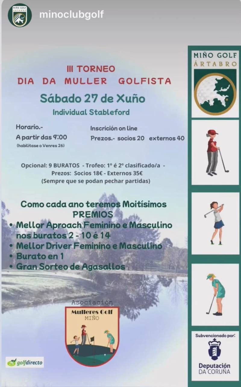III Torneo de la Mujer Golfista