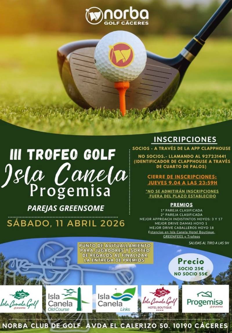 III Trofeo Isla Canela Progemisa