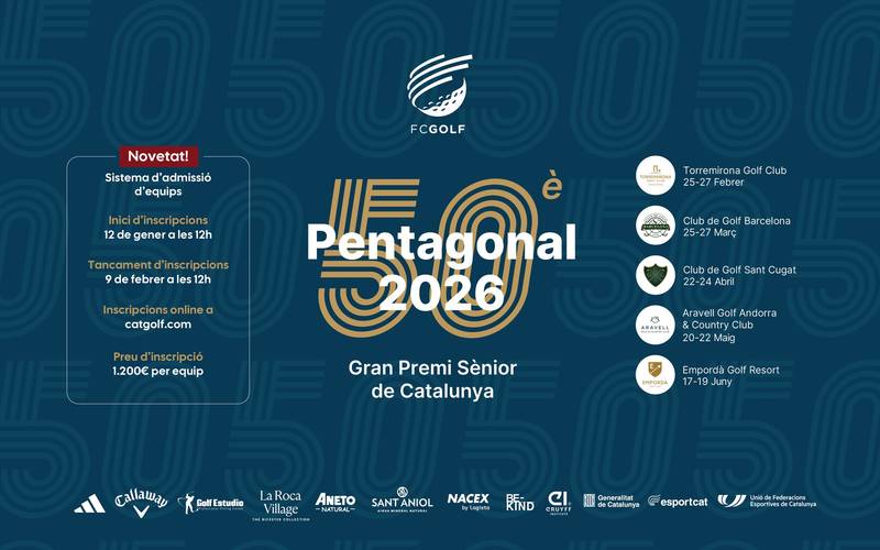 Pentagonal 2026 GP Senior Cataluña