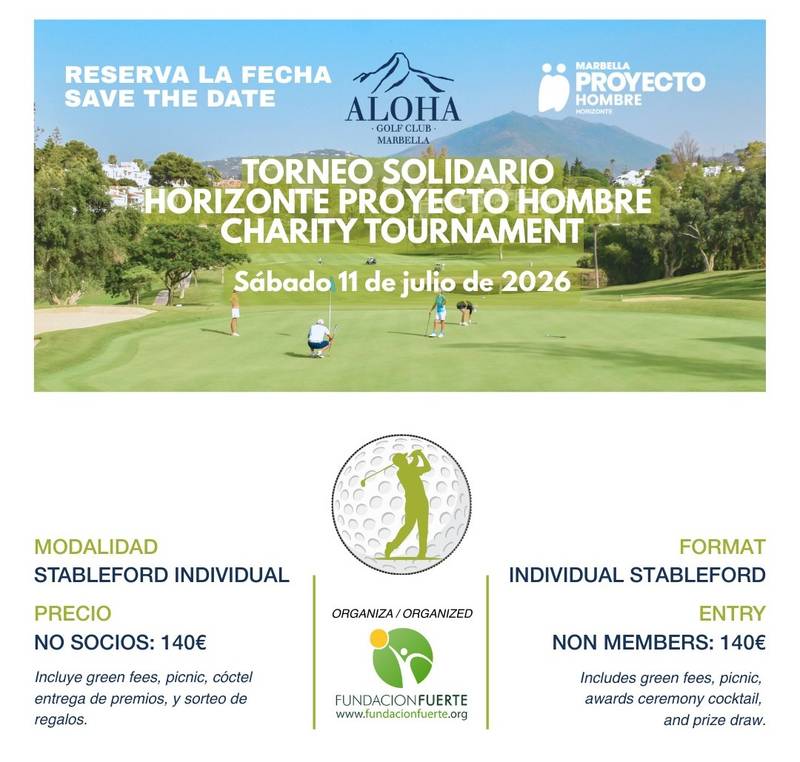 Torneo Benéfico Horizonte Proyecto Hombre Marbella