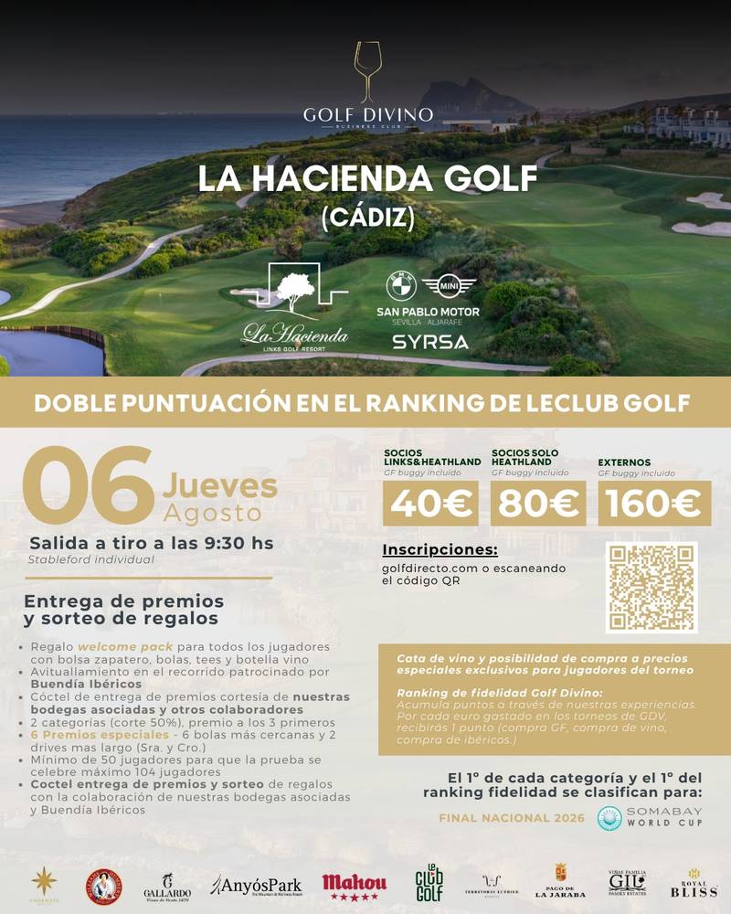 Torneo Golf Divino by Le Club