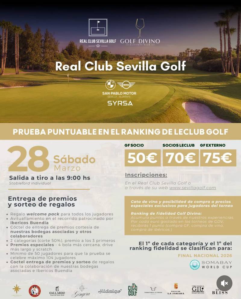 Torneo Golf Divino by Le Club