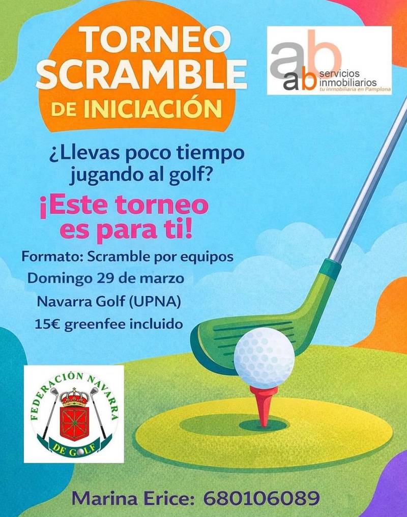 Torneo Scramble Iniciación