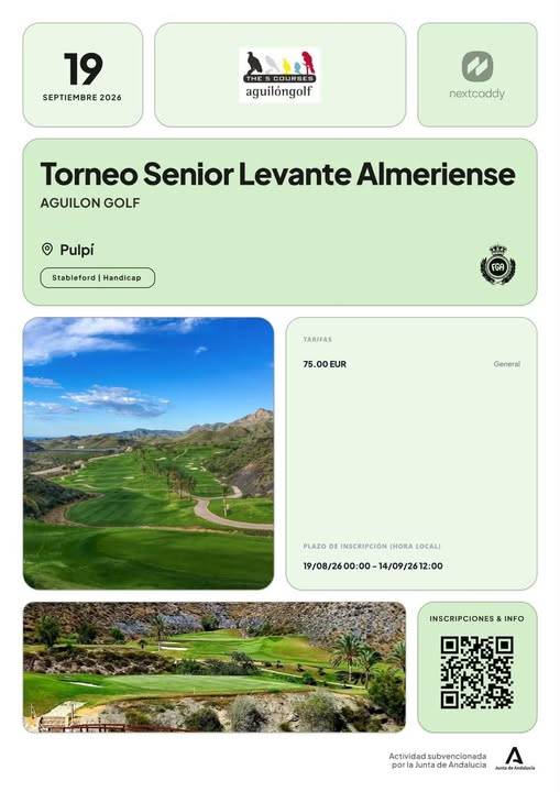 Torneo Senior Levante Almeriense RFAG