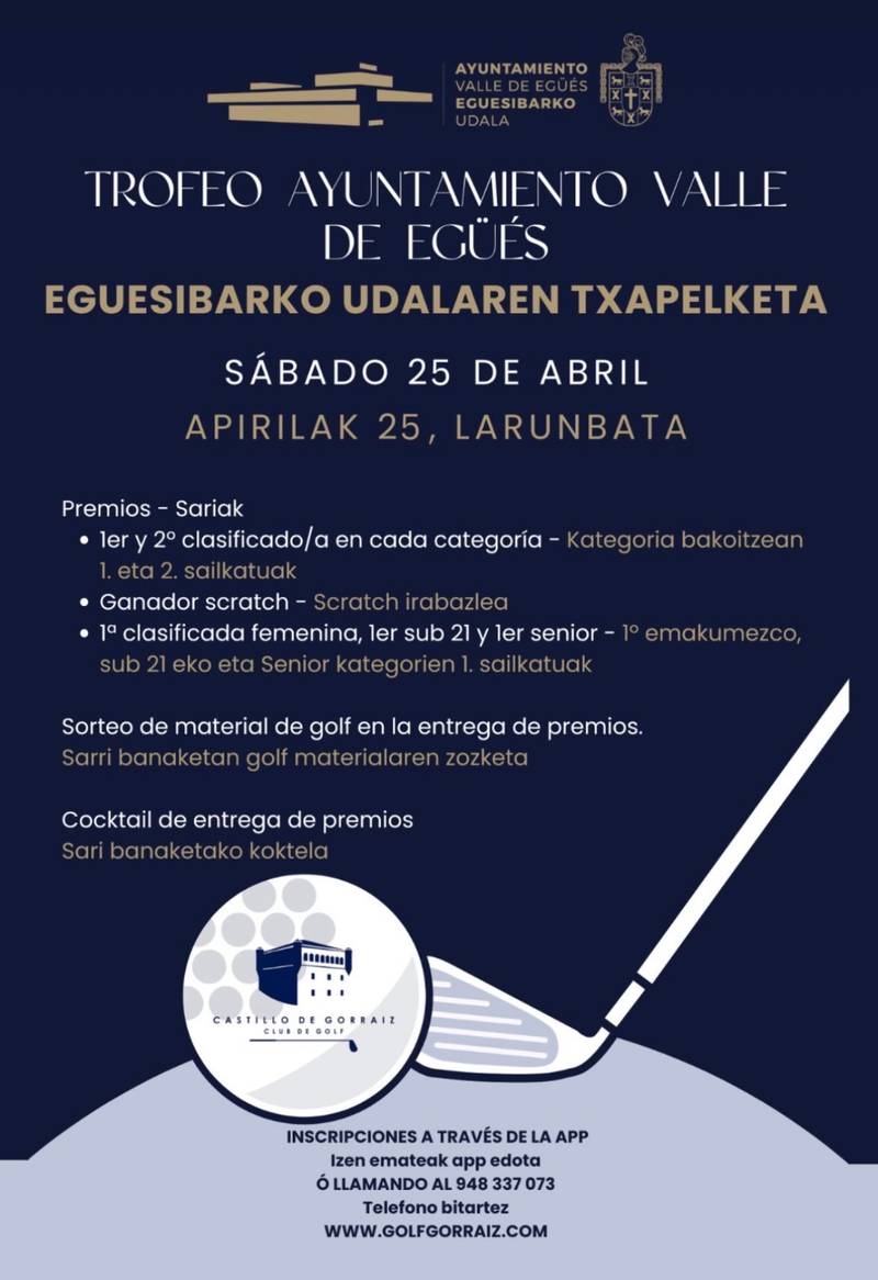 Trofeo Ayuntamiento Valle de Egüés