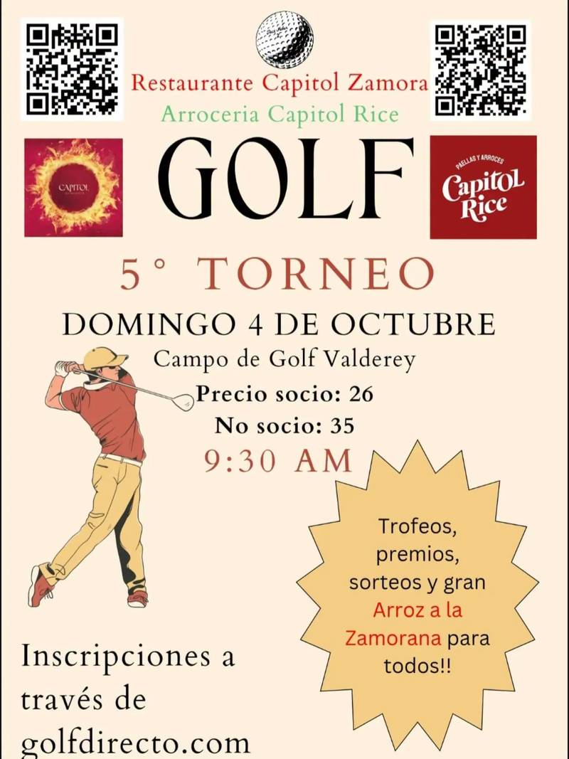 V Torneo Restaurante Capitol